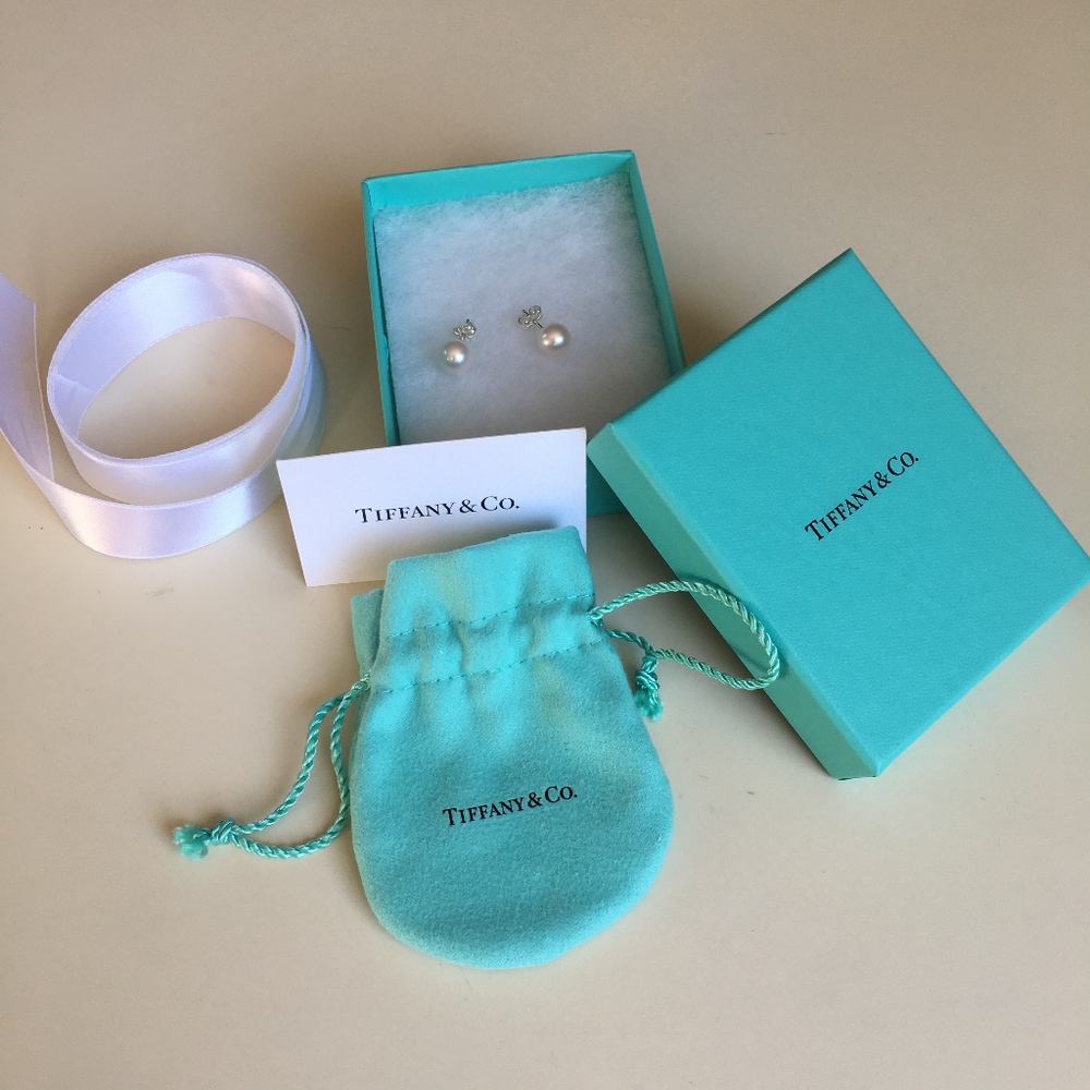 Tiffany & Co. Ziegfeld Collection Pearl Earrings